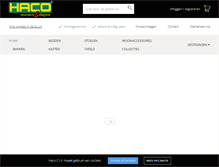 Tablet Screenshot of haco.nu